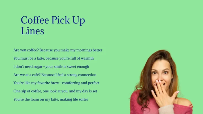 Coffee Pick Up Lines ☕ to Impress Anyone in 2026